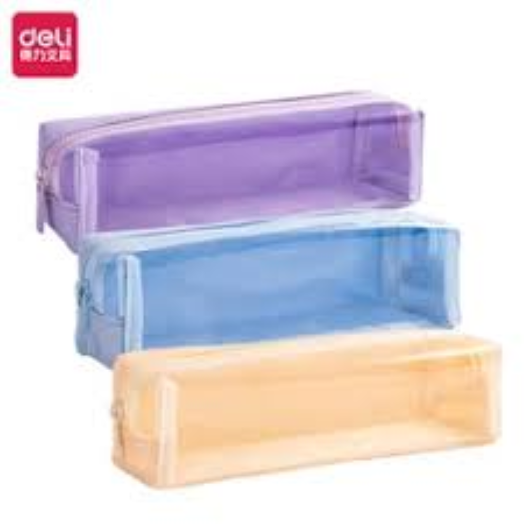 DELI PVC PENCIL CASE 95018